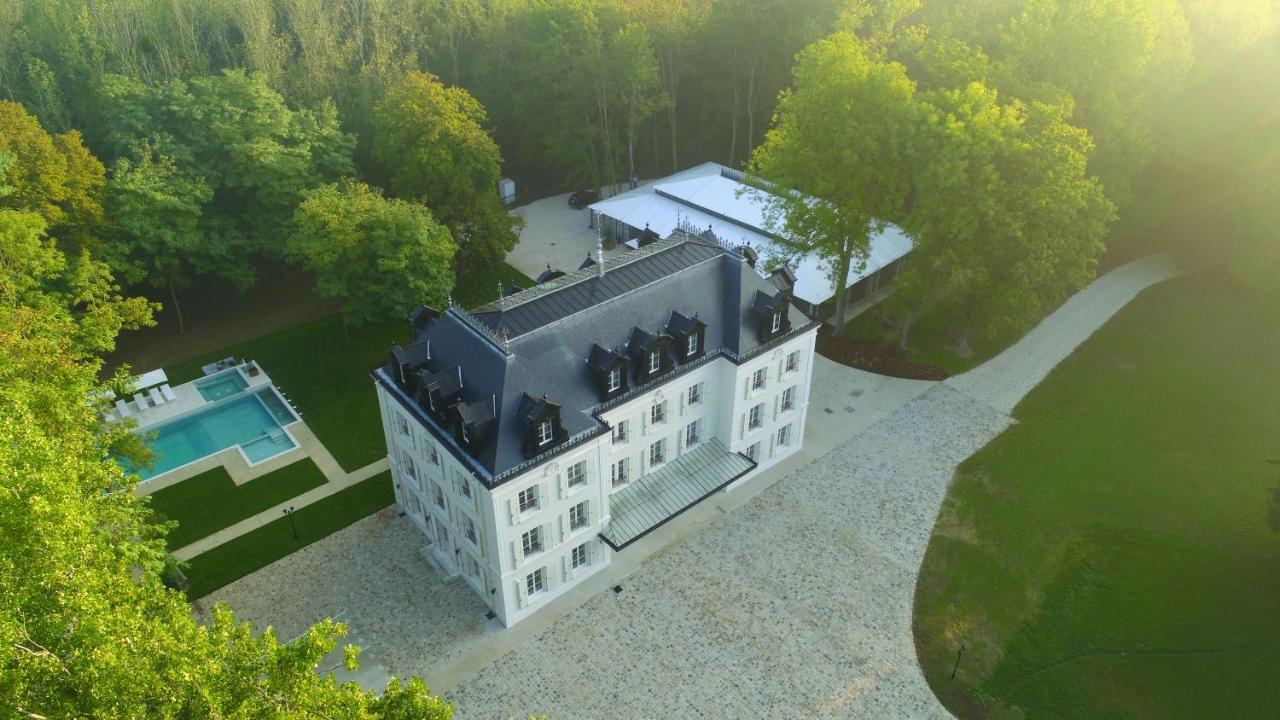 Chateau Des Hauts De Provins Hotel Champcenest Екстериор снимка